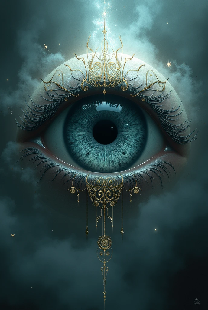 Create an image of the all-seeing eye