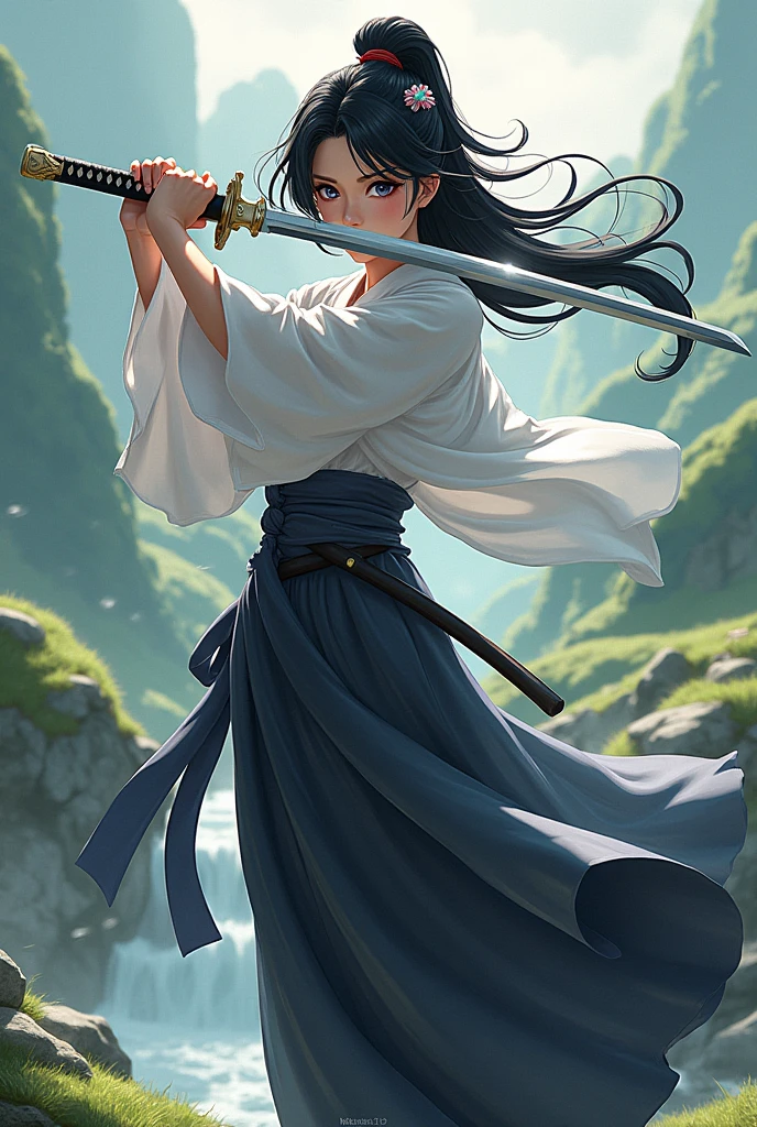 Rin々A beautiful swordswoman
