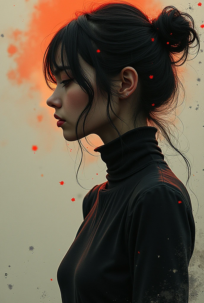 concept art, abstraction, 1girl, cinematic photo   (style  by Klaus Frahm)