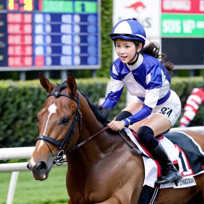 Horse Racing Girl