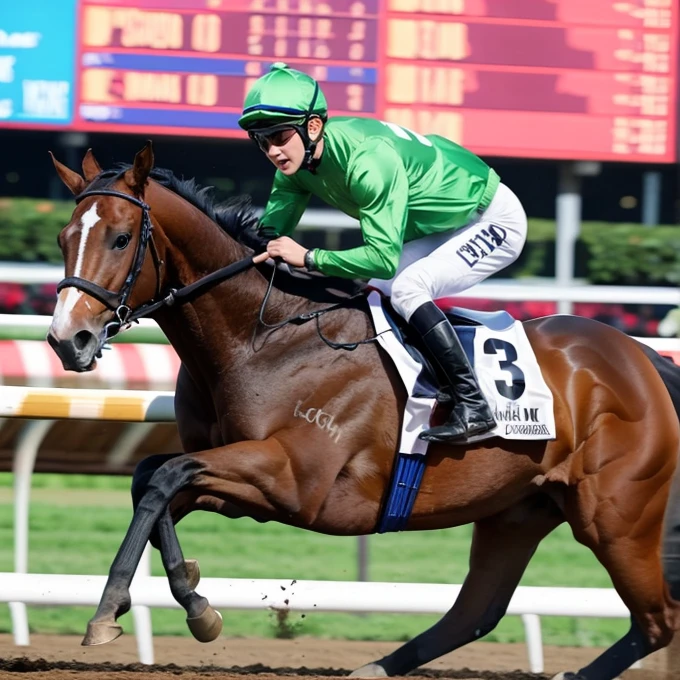 Horse Racing Girl