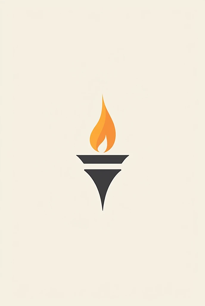 Change the photo design to a minimalist torch, to put as an Instagram profile with the name union in Christ 