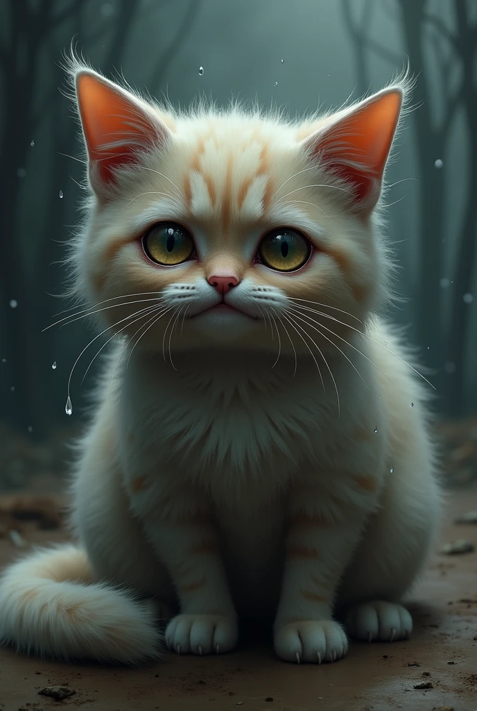 Cat craying