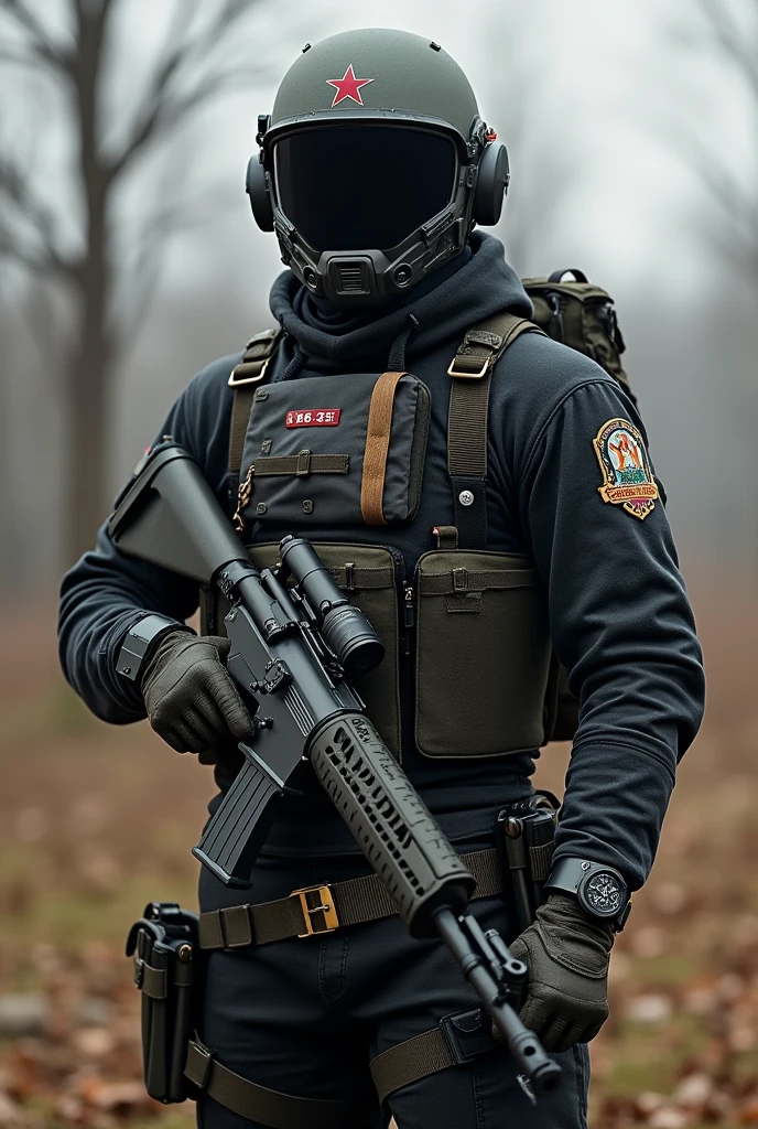 Russian Spetnaz Nanosuit With Soviet amblem