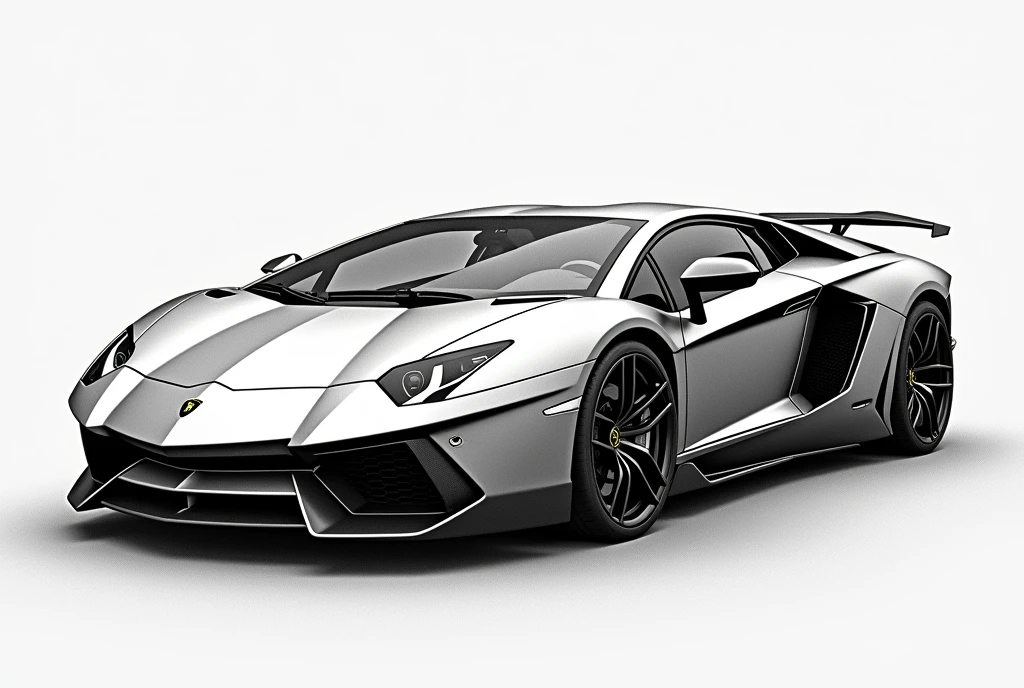 a highly detailed pencil drawing of a Lamborghini, best pencil drawing techniques applied, hyper-realistic, a work of art, this image won the award for best hyper-realistic drawing of the year, (best quality,8k,highres,masterpiece:1.2),ultra-detailed,(realistic,photorealistic,photo-realistic:1.37),detailed automotive,extremely detailed car, intricate pencil strokes, chiaroscuro lighting, dramatic shadows, smooth gradients, precise lines, textured metal surfaces, reflective chrome, dynamic composition, dramatic perspective, cinematic lighting