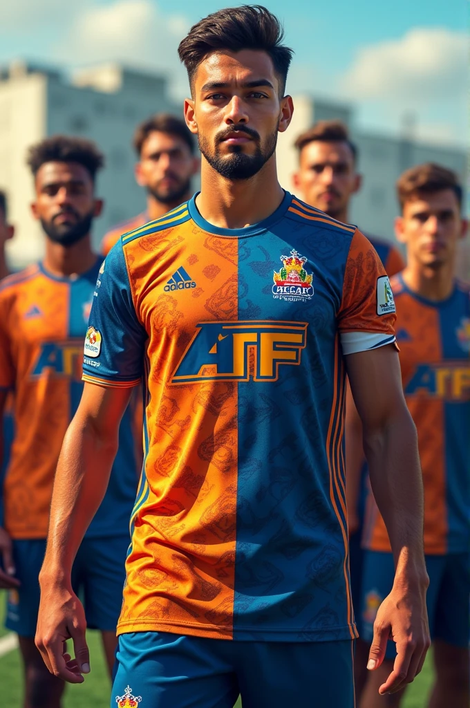 Team shirt sponsored by Sacolão Dias and ATF