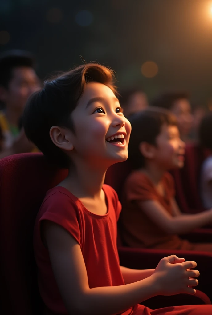 smile, facing the audience, masterpiece, best quality, super fine, best shadow , disney style, best lighting , cinematic light , white skin tone