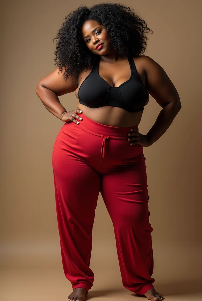 Radiant, Sexy, Extremely thick, Extremely Curvy, African, Goddess, Thick Thighs, Wide hips, Large legs, Yoga pants
