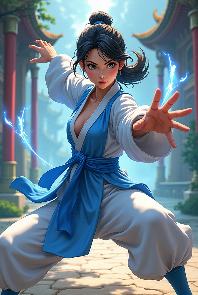 Dragon Quest martial artist like Kanna Hashimoto