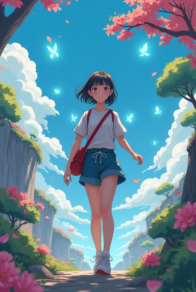 A young woman struggles for her family with an assistant system. Fantasy, anime, add cartoons for girls and adult men.