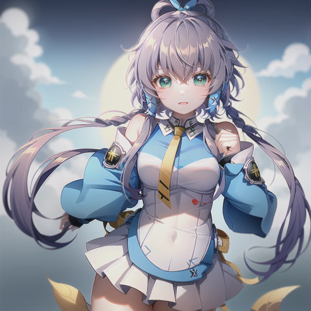 Luo Tianyi is wearing a security uniform of the Coast Guard of the Republic of China.
