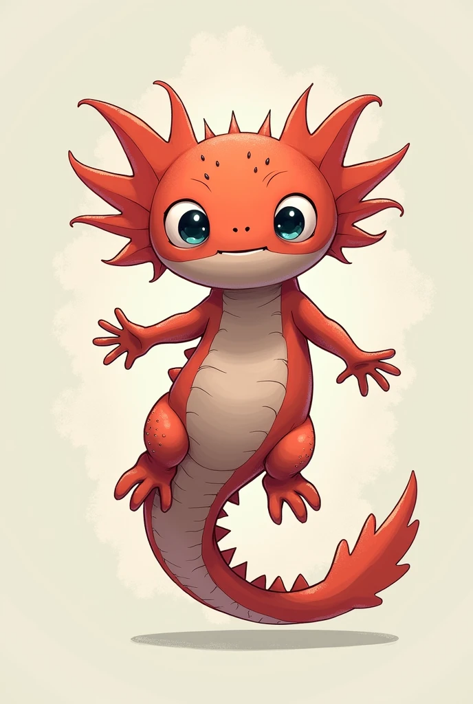 design an axolotl 
