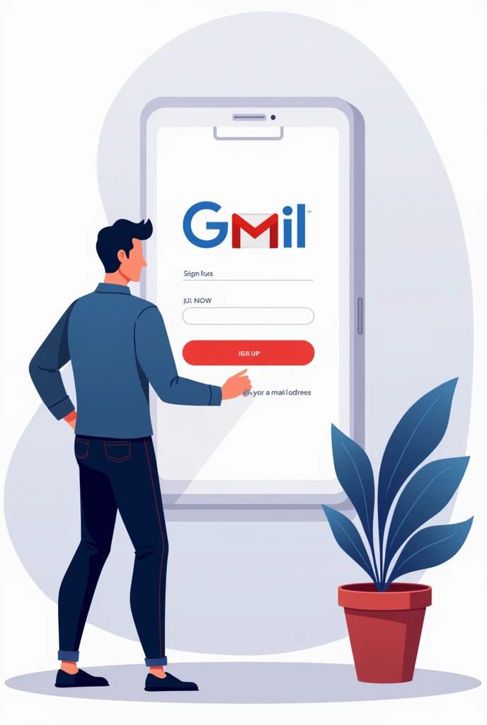 Sign up with Gmail address
