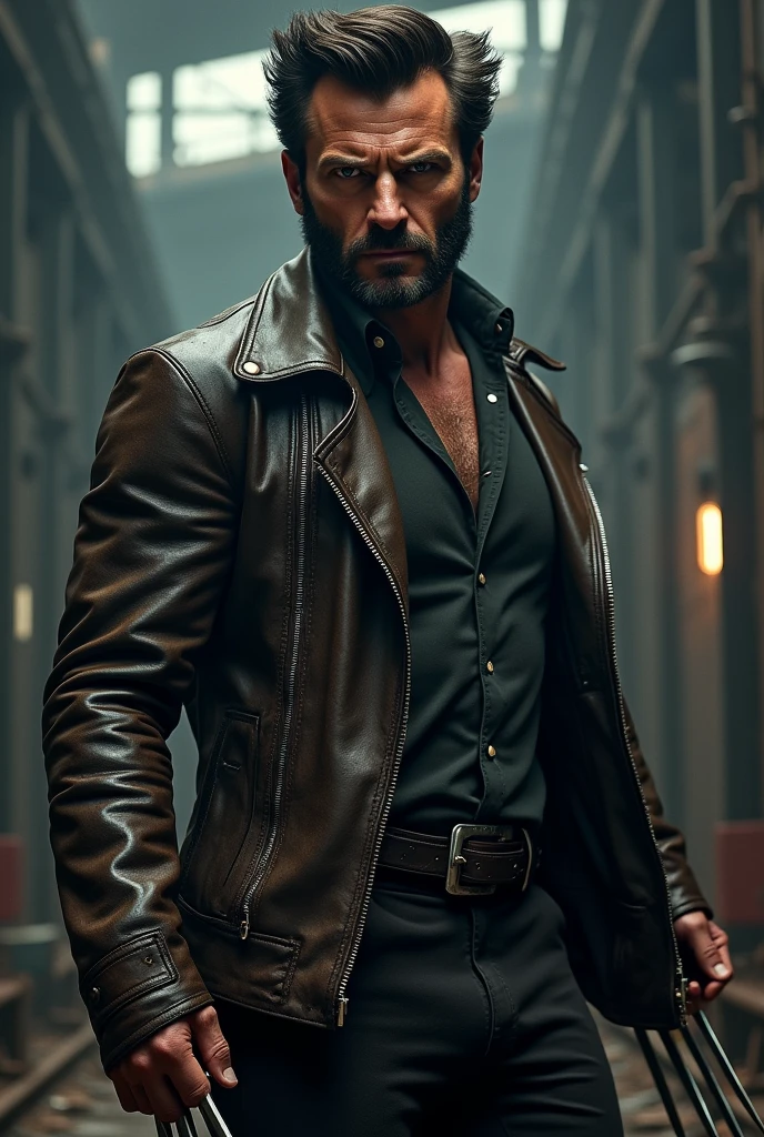 Generate the image Henry Cavill as a Wolverine