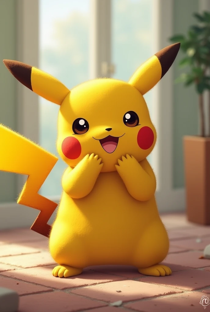 Pikachu kiss hellokiity