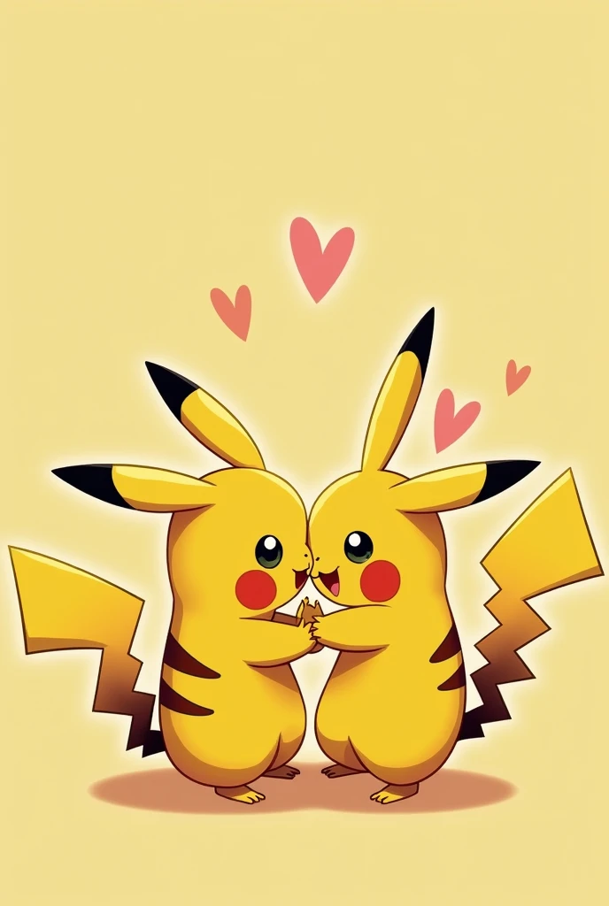 Pikachu kiss hellokiity