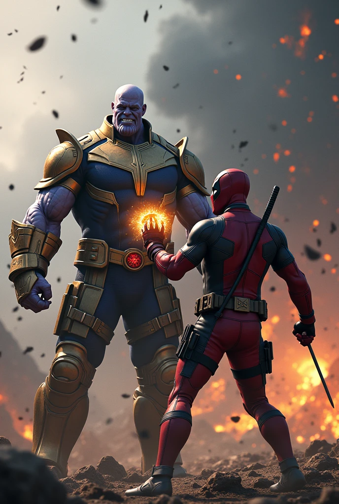 Thanos X deadpool