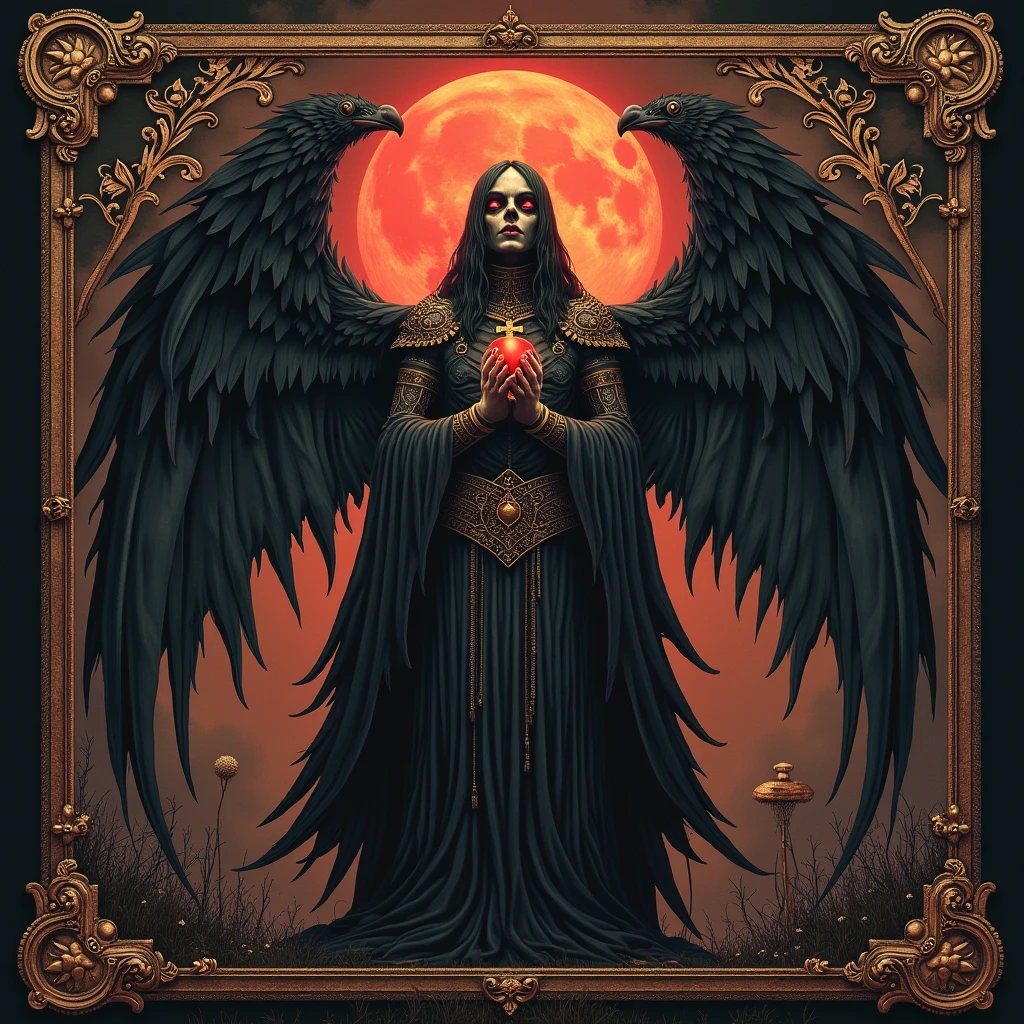 cover art for a Gothic metal album