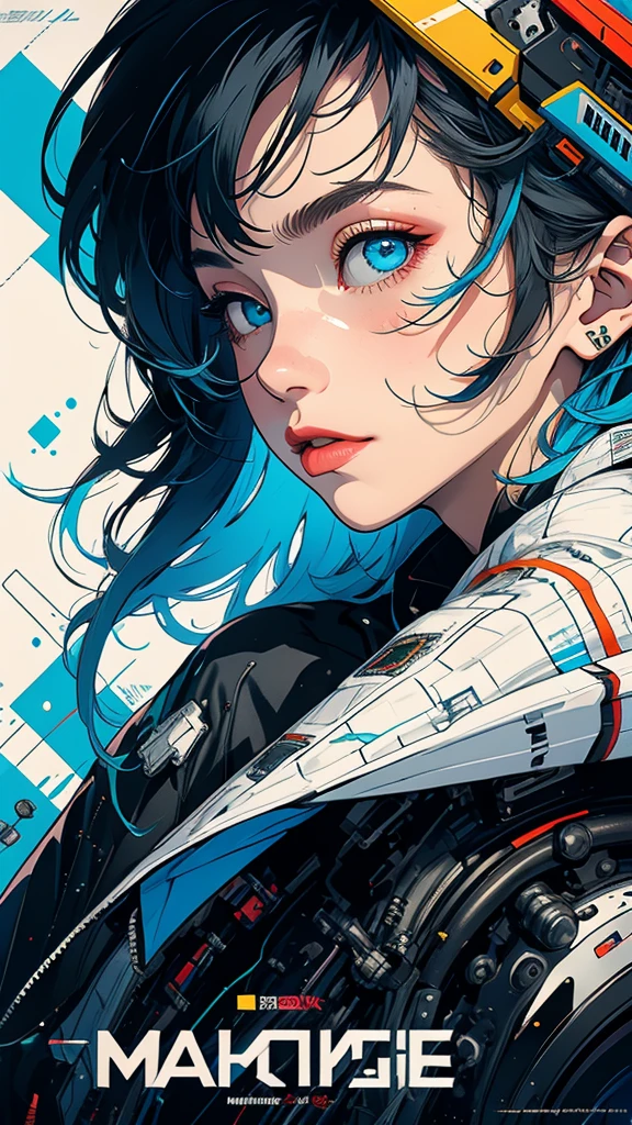 (((masterpiece, highest quality))),(((solo:1.2))),(((1girl:1.2))),32k wallpaper, very detailed, poster, vintage science fiction,(((((geometric cinematic movie poster))))), (bauhaus), shape,(((abstract))),(mid century modern),movie poster,(((((portfolio))))),(((((Close-up))))),(((((bust up))))),((((more various angle)))),(((highlight))),Vast landscape,((((heterochromia)))),(((complete. detailed face))),(((Extremely talented))),(((most complecated machine))),Colorful color scheme