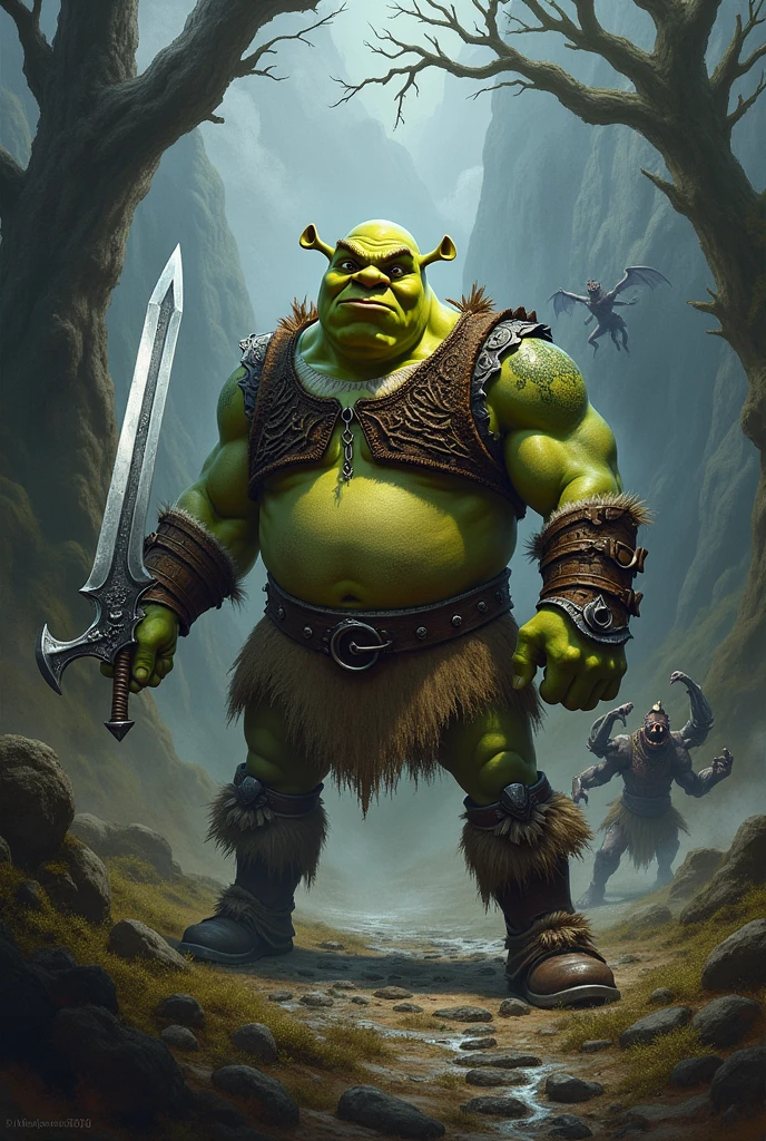 Shrek the Demon Slayer 