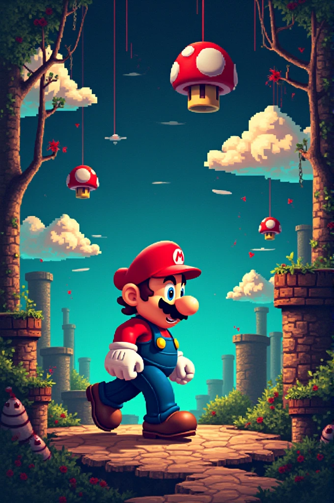 Super mario bros glitch
