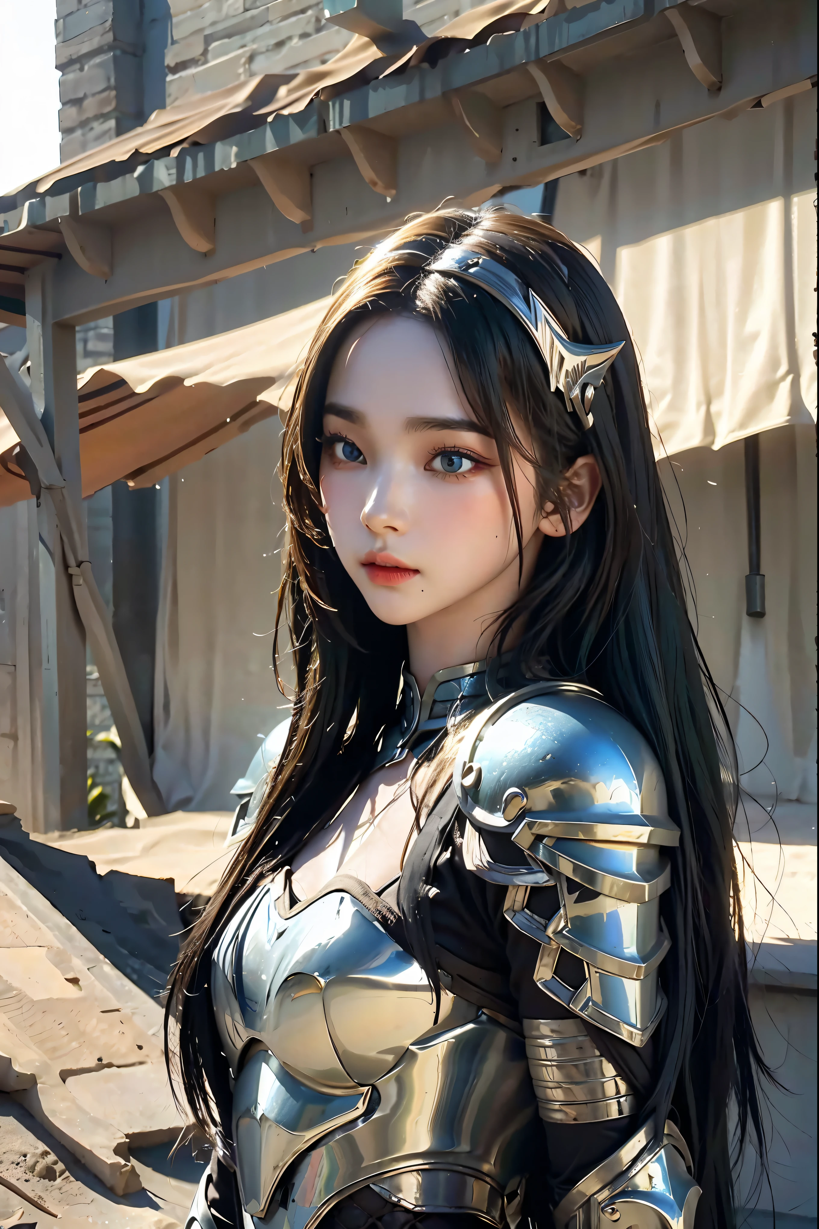 (l1vvydunne:.95), High angle photo of stunning young valkyrie woman in Stefan Kostic style, realistic skin texture,(Winged helmet:1.1), (valkyrie armor:1.2), 1 / 2 Body Crop, 8 5mm art lens, F 1. 2, sharp focus, 8k high definition, incredibly detailed, convoluted, elegant, Stanley Lau(Stanley Lau)Wow Art Jereum(artgerm)the art of