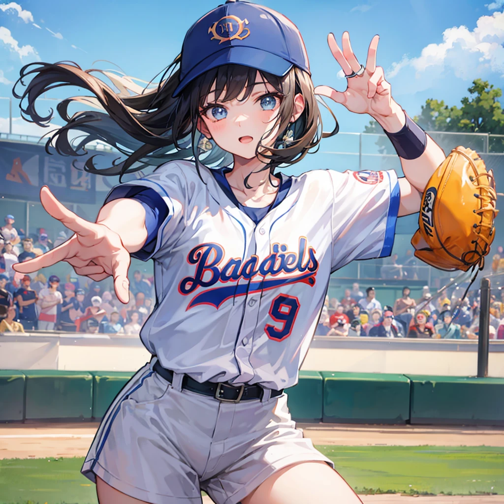 baseball,One Girl,throw