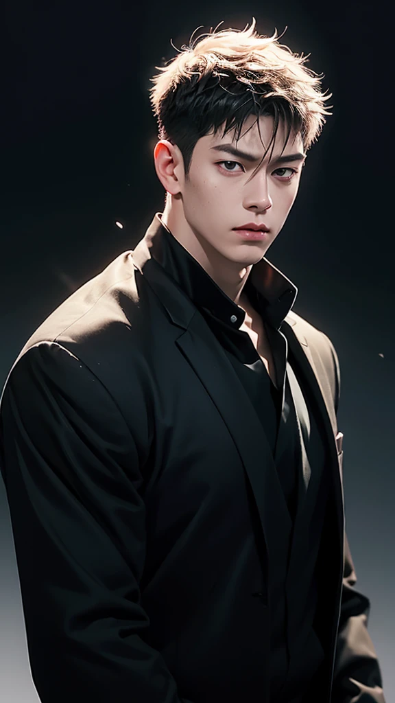 Gojo satoru serial anime jujutsu kaisen his a cool man,looks is very god with powers on hand,cinematic lighting,clear bokeh ultra realistic,8k.