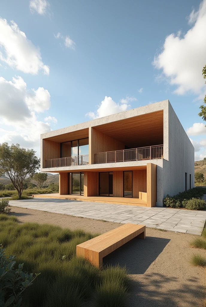 Imagine a community center in which various training activities and workshops of all kinds can be carried out with 2 floors in which the façade is based on the Valdivia culture and the design of the structure is in the shape of a "U"-shaped bench.