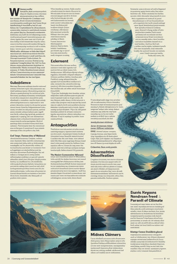 Editorial about climate change
