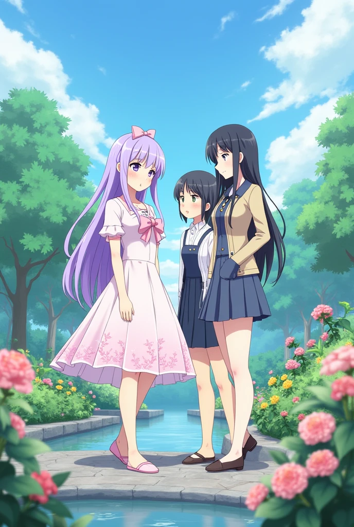 Mai sakurajima y komi san con kobayashi