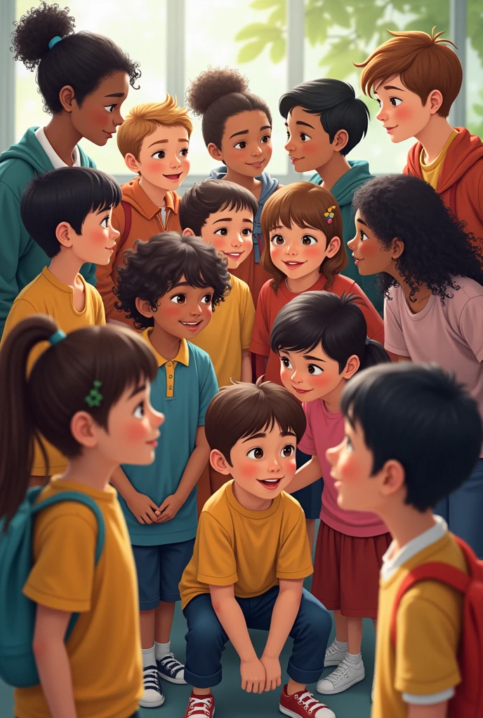 The heterogeneity of individuals refers to the differences and diversities that exist between people., such as cultural identity, ethnic, of genre, sexual orientation, physical and mental abilities, among other. Recognizing and respecting this diversity is crucial to building inclusive and fair societies.. Let them be school children