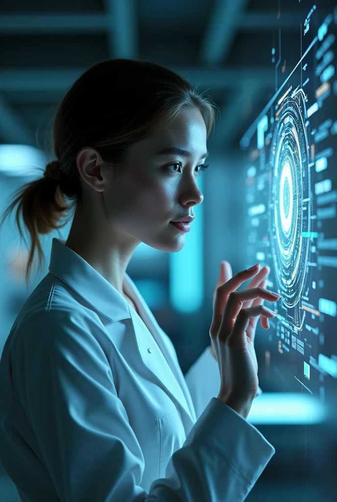 Human with Ai and Graphics