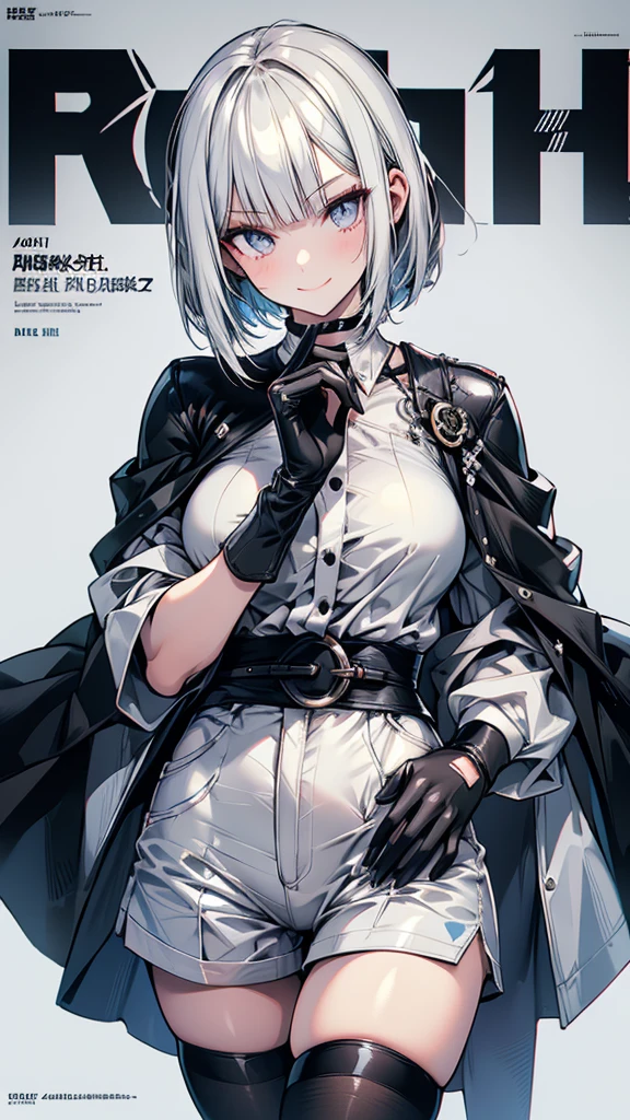 masterpiece, highlydetailed, ultra-detailed, cold, solo, (1woman), (pale skin), icyblue eyes, frosty white hair, young lady, medium breasts, goddess, cool kuudere woman, (sci-fi), (modern casual clothes), sleepy, lazy, flat expression, (polite clothes), (close clothes), (future clothes), (black clothes), model, actress, potrait, magazine cover