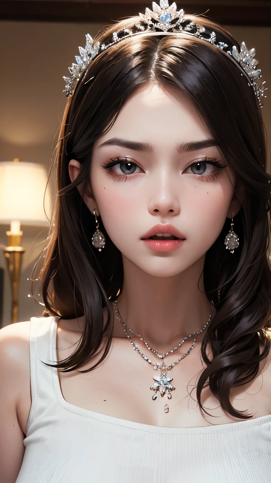 Frowning: 1.2, Squinting: 1.2, Staring: 0.9, Open Mouth: 0.9, Pampered: 1.2, Thick Lips, Necklace,