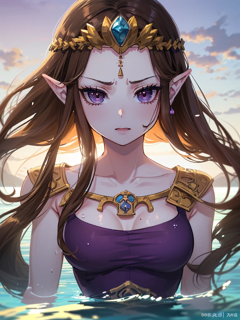((Very detailed and beautiful face)),(Underarm)),((bevel)),((((Exposed breasts)))),()),((Exposed shoulders)),((((Playing in the water at the waterfront)))),((Glossy Lips)),,((alone))Anime art style,masterpiece,(Highest quality), (Very detailedな),(とても繊細でbeautiful),(alone),(Detailed face ),(((Face close-up))),(((((Mature Woman,Queen))))),((とてもbeautiful肖像画)),((crinoline)),,((Straight Long Hair),(()),((Open your mouth)),(((Purple Blouse))),((((dissatisfaction)))),((Dark brown hair)),,Princess Zelda, ((Highest quality)), (Very detailed), ,(((constrained))),beauty,beautiful,Princess Zelda, Ticker,)),
((((Pale face)))),Nintendo, The Legend of Zelda