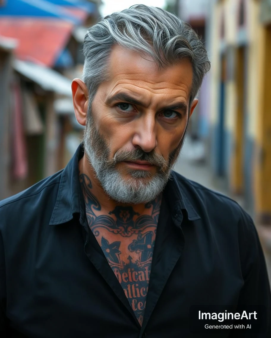Darken your hair and beard and give a younger look