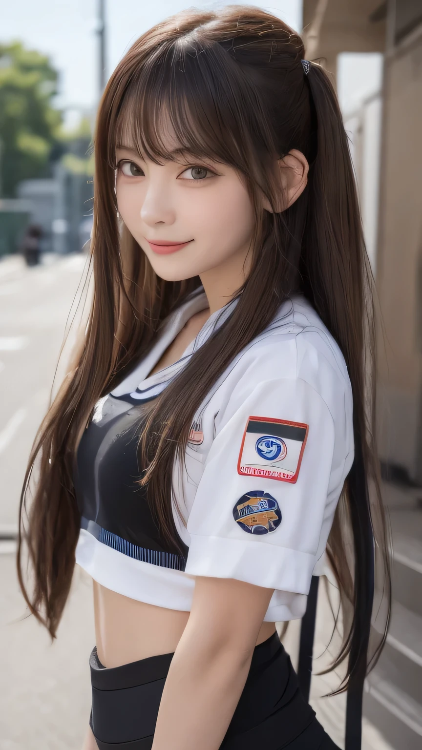 Best image quality (8k, High resolution, masterpiece: 1.2), Very detailed, Random Hairstyles, 26-year-old woman, 

Extraordinary beautiful girl、Cute and beautiful face details、(Dealing with the Children_v1:0.008)、


score_9, score_8_upper, score_7_upper, 


situation: The world&#39;s top athletes、Standing at the starting line for the 100m sprint on the Olympic Stadium track。There is a sense of tension、Waiting for the starting gun。
clothing: A fitted racing suit and lightweight sneakers、Each player wears a uniform in the colours of their country&#39;s flag。
Camera angle: A side view of the athletes lining up at the starting line、Show everyone&#39;s concentrated expressions。


,Active stop temporarily ,
On her side、The thunder danced。
Focus on the upper waist


, Random cute poses ,Big eyes ,Puffy eyes ,  Heart pupil, blush  , Big shy smile , salute

　



