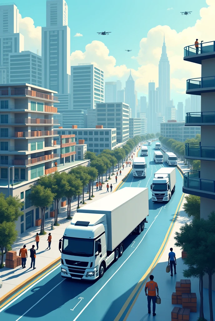 Current Issues: Inefficiencies in logistics and delivery, high logistics costs.
Improvement Strategies: Logistics automation systems, AI-based route optimization, real-time tracking systems using blockchain and IoT.
Return (Returns)