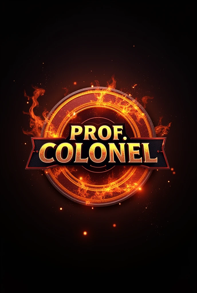 A logo with the word "PROF. colonel"
fire