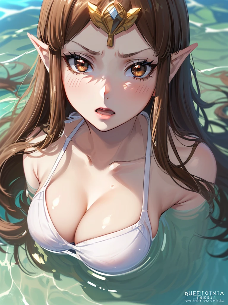 ((Very detailed and beautiful face)),(Underarm)),((bevel)),((((Exposed breasts)))),(((Overhead Shot)),((Exposed shoulders)),((((Playing in the water at the waterfront)))),((Glossy Lips)),,((alone))Anime art style,masterpiece,(Highest quality), (Very detailedな),(とても繊細でbeautiful),(alone),(Detailed face ),(((Face close-up))),(((((Mature Woman,Queen))))),((とてもbeautiful肖像画)),((crinoline)),,((Straight Long Hair),(()),((Open your mouth)),(((White Bikini))),((((dissatisfaction)))),((Dark brown hair)),,Princess Zelda, ((Highest quality)), (Very detailed), ,(((constrained))),beauty,beautiful,Princess Zelda, Ticker,)),
((((Pale face)))),Nintendo, The Legend of Zelda