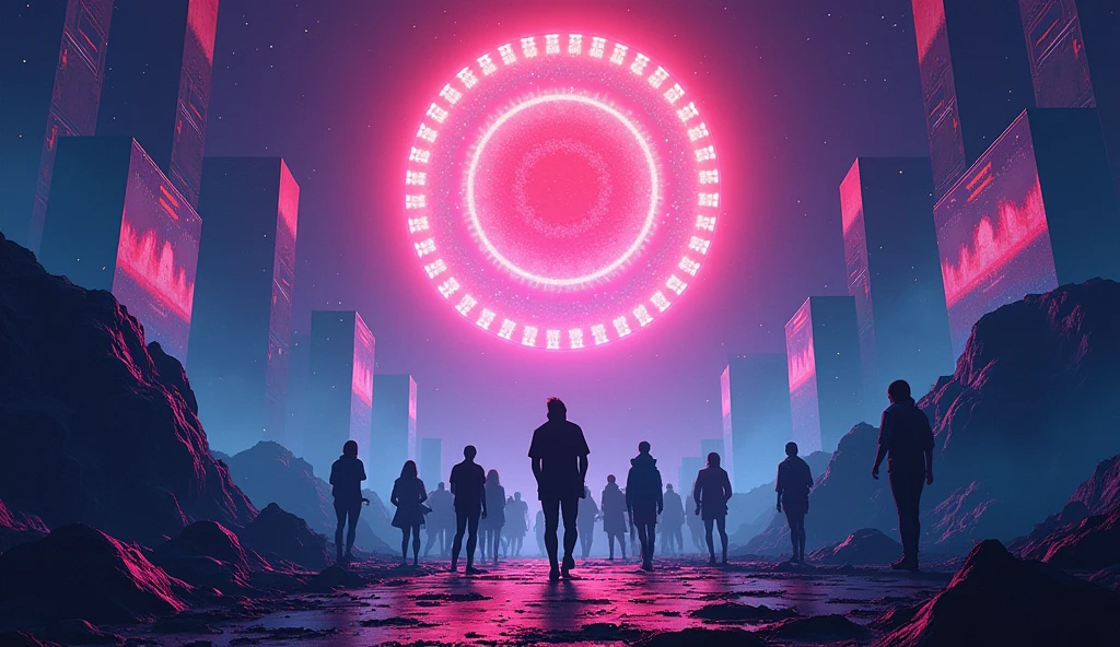 edm music, illustration, Rave Awakening