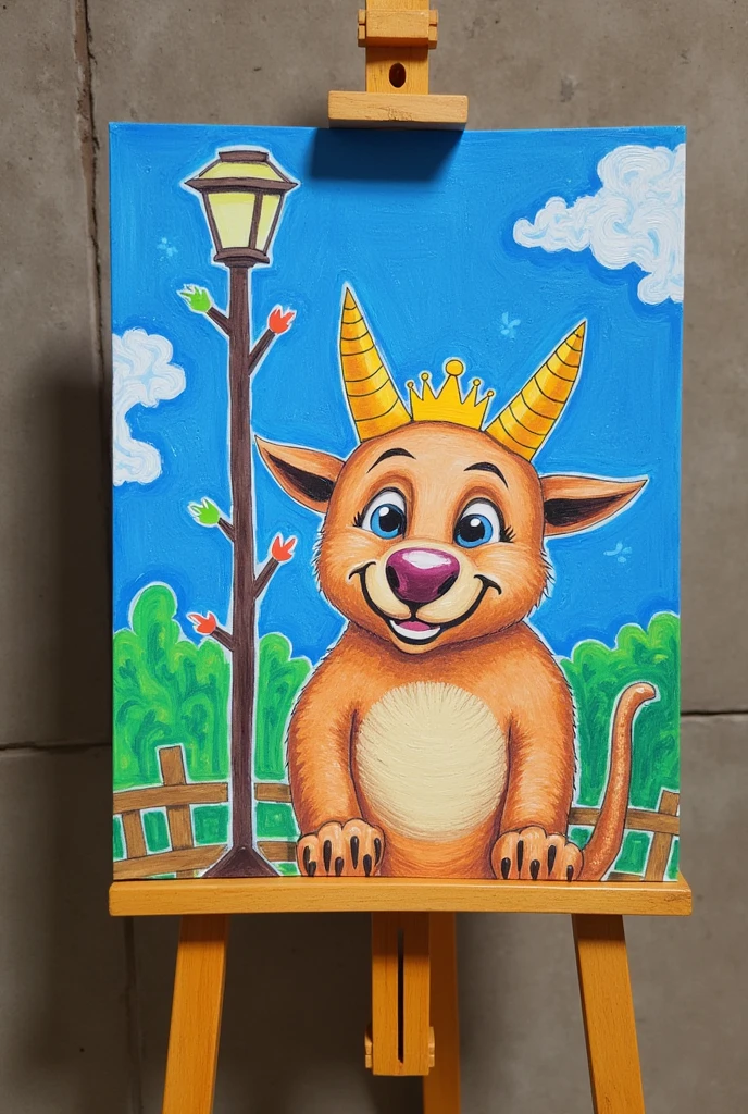 Prepare a painting for anti ragging week in college
