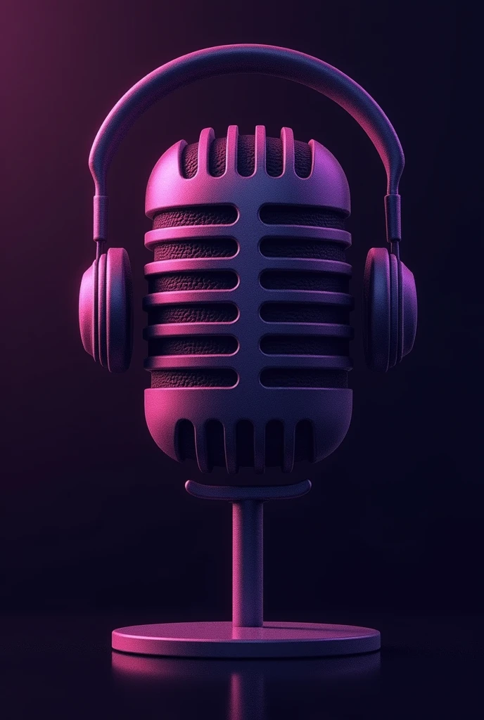 I want a photo in 16 scale:9 para un podcast que se llame the focus, I need it for a job that is in purple and black colors and that can be seen as text "the focus" Remember to do it in Spanish