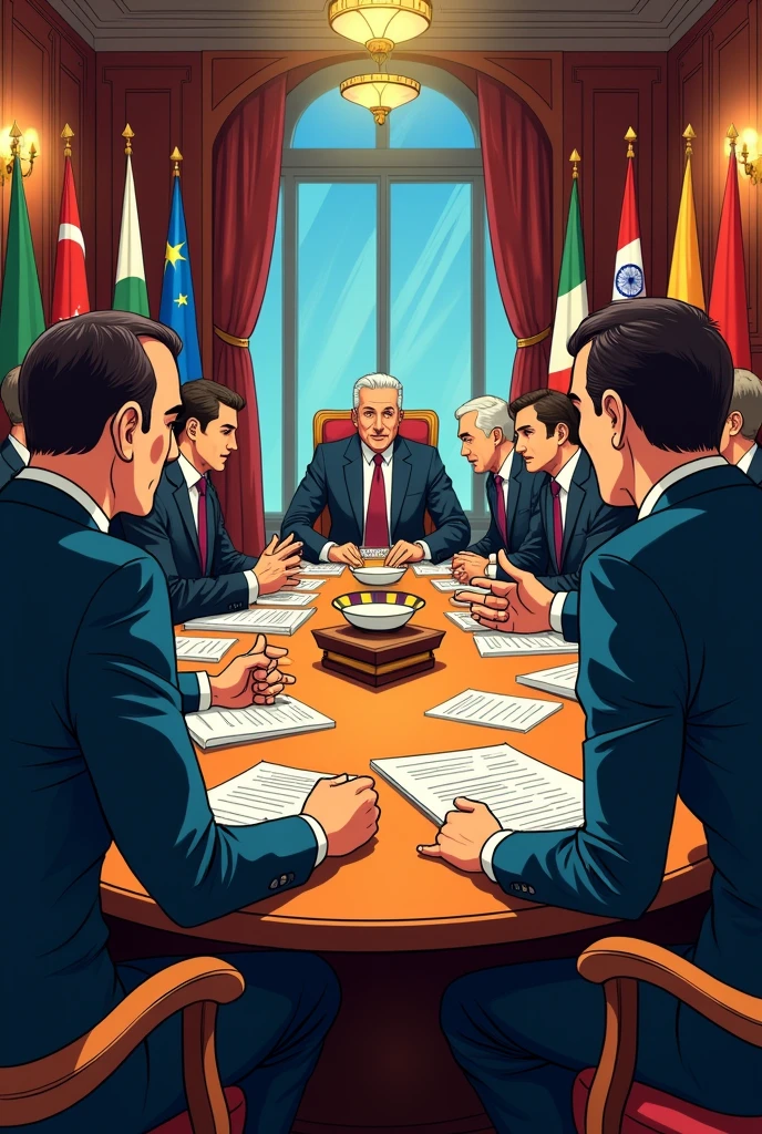  Diplomatic Law Animated in Comic