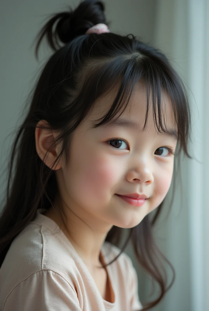 A person of Chinese origin with dwarf Down syndrome