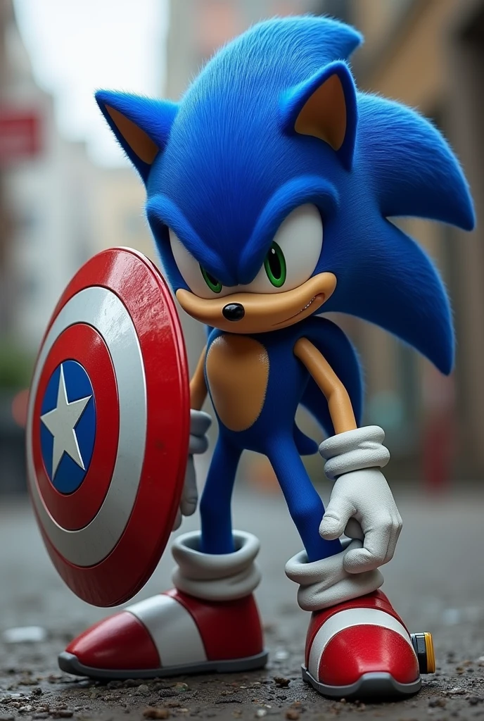 sonic the hedgehog with the avengers