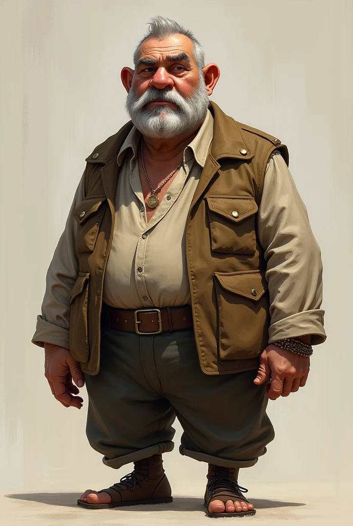 A small man