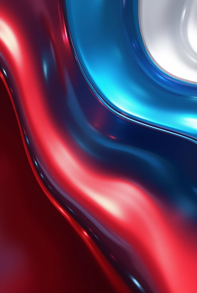 Red blue and white metallic style background