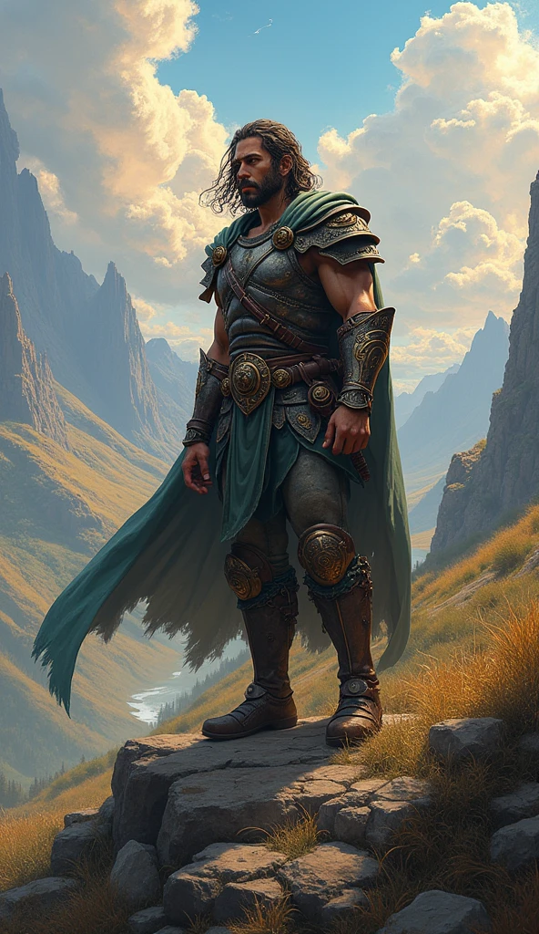 cinematic, impressionism, Clyde Cadwell Style, Jeff Easley Style, Keith Parkinson Style, Larry Elmore Style, Dungeons and Dragons Style